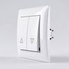 Žalúziový Spínač s Rámikom OSTE JNH009-W WHITE