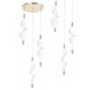 LED lámpa G009-3CPR WHITE/GOLD