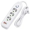 Prelungitor Multipriză 3 prize + 2x USB-A + USB-C JNH024-3B White