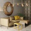 ELEGANCKA LAMPA SUFITOWA APP210-3CPR KRYSZTAŁ SREBRNA