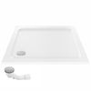 Cada pentru dus din acril Rea Belmond White 80x80
