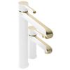 Robinet de salle de bain Rea MELIA white gold High