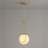 Stropní svítidlo APP1793-1CP 20cm Gold