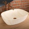 Countertop Basin Rea Freja Travertine Matt