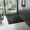 Shower tray Bazalt long Black 90x120