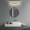 Lampe Murale LED 40CM APP839-1W FLAT Chrom