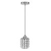 Lampă de tavan cristal argintiu APP727-1CP