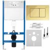 Concealed cistern frame K011A-Q Rea J Gold