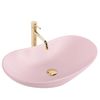 Lavabo sobre encimera Rea Royal Powder Pink Matt