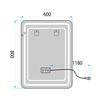 Mirror LED 60x80cm SAB-3436