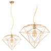 LAMPĂ DIAMANT METAL LOFT LIGHT GOLD APP562-1CP