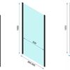 Shower enclosure corner REA Rapid Swing Chrom