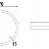 LED panel Round White 12W