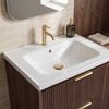 Тумба для ванной с раковиной REA Sherry 60cm Brown Walnut