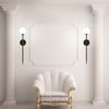 LAMPA KINKIET NOWOCZESNY 90cm APP581-1W CZARNa