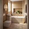 Bathtub Rea Orion Stripe Left 150cm