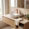 Bathroom faucet REA Storm COPPER BRUSH High