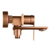Bath faucet REA STORM Brush Copper