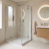 shower tray Rea Belmond White 80x80 Chrome