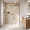 shower tray Rea Belmond White 90x120 Brush Gold
