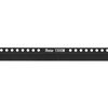 Front shower tray strip 130cm Black