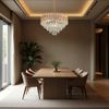 Lampe suspendue Cristal G054-CP 50cm GOLD