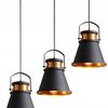 Lamp ASTI AAA Black / Gold