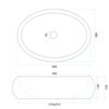Countertop Basin Rea Mika Gabro Black