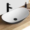 Countertop Basin Rea Royal Black White