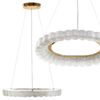 Люстра LED MS019-CP ROSE GOLD 60cm