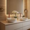 Bathroom faucet REA Storm COPPER BRUSH High