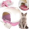 CAT LITTER TRAY PINK P70405