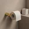 Držák na toaletní papír Tomi 5809 Brush Gold