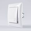 Doorbell Push Button with Frame OSTE JNH008-W WHITE