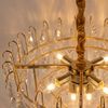 Lampa Wisząca z Kryształami SWE080-CP 50cm Złota