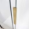 Плъзгащ се параван за вана REA Dario Brush Gold 120