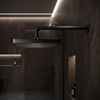 Pommeau de douche rectangulaire REA JS-032 Black
