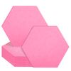 Fali panel hexagon pink