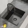 Stainless steel sink LUKE 100 Black