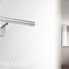 LED FÜRDŐSZOBA LÁMPA TÜKÖR fölött Rea 5W 40cm APP361-1W