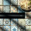 Duschrinne Neox Slim pro black 50