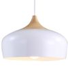 Lampada da soffitto pensile singola Bari Bianco