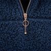 Women's sweatshirt Sherpa Navy Blue S