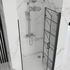 Shower doors Rea Molier Black 80 + profil
