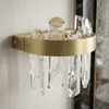 LED sieninis šviestuvas SWE075-W Brushed Gold
