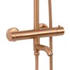 Shower set with thermostat REA Lungo Copper Brush