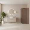 Cabine de douche REA Hugo Double 100x100 Copper Brush