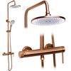 Kit de douche Rea Foss Clif Brush Copper