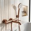 Fürdőkád csaptelep Rivo Brush Copper