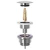 Siphon de lavabo Universel Clic-clac Chrome